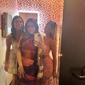 Elegant Multicolor Dress